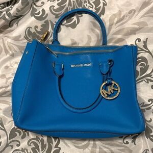 Michael Kors Vibrant Blue Satchel